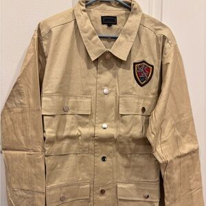 Diamond Supply Co Cordova Collection Khaki Military Style Jacket - Sz: 2XL